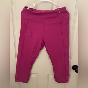 Calia leggings in hot pink, size Large